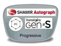 Shamir Autograph 2 Digital (HD) Progressive Polycarbonate Transitions Gen8 Prescription Eyeglass Lenses