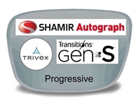 Shamir Autograph 2 Digital (HD) Progressive Trivex Transitions VI Prescription Eyeglass Lenses