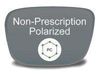 Non-Prescription Polycarbonate Polarized Eyeglass Lenses
