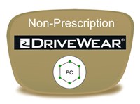 Non-Prescription Polycarbonate Drivewear Eyeglass Lenses