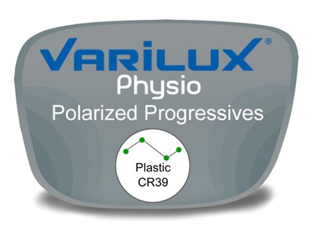Varilux Physio Progressive (no-line) Plastic Polarized Prescription Eyeglass Lenses