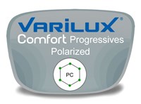 Varilux Comfort 2 Progressive (no-line) Polycarbonate Polarized Prescription Eyeglass Lenses