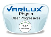 Varilux Physio Progressive (no-line) High Index 1.67 Prescription Eyeglass Lenses