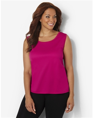 Plus Size AirLight Sport Tank - Crayon Pink