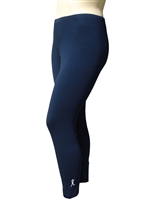 Plus Size Leggings - Navy