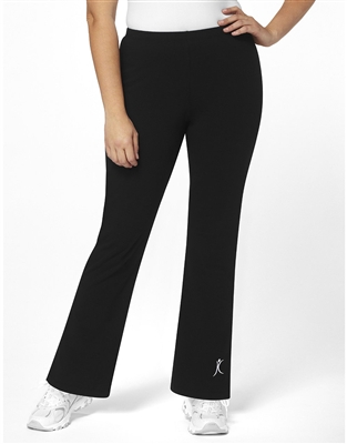 Plus Size Yoga Pants - Black