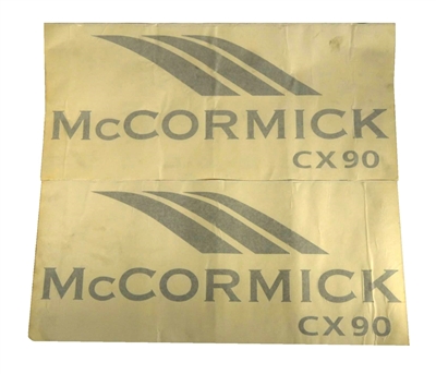 McCORMICK CX90 DECAL STICKER SET 413261A1