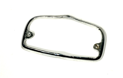 MASSEY FERGUSON 65 SERIES UPPER FRONT GRILLE BADGE (EMBLEM HOLDER) (STEEL)