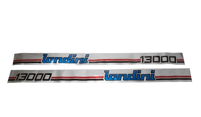 LANDINI 13000 SERIES BONNET DECAL SET