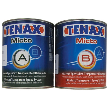 Tenax Micto A & B Fast Transparent Epoxy 1+1 Liter Part # 1RFA00HE50