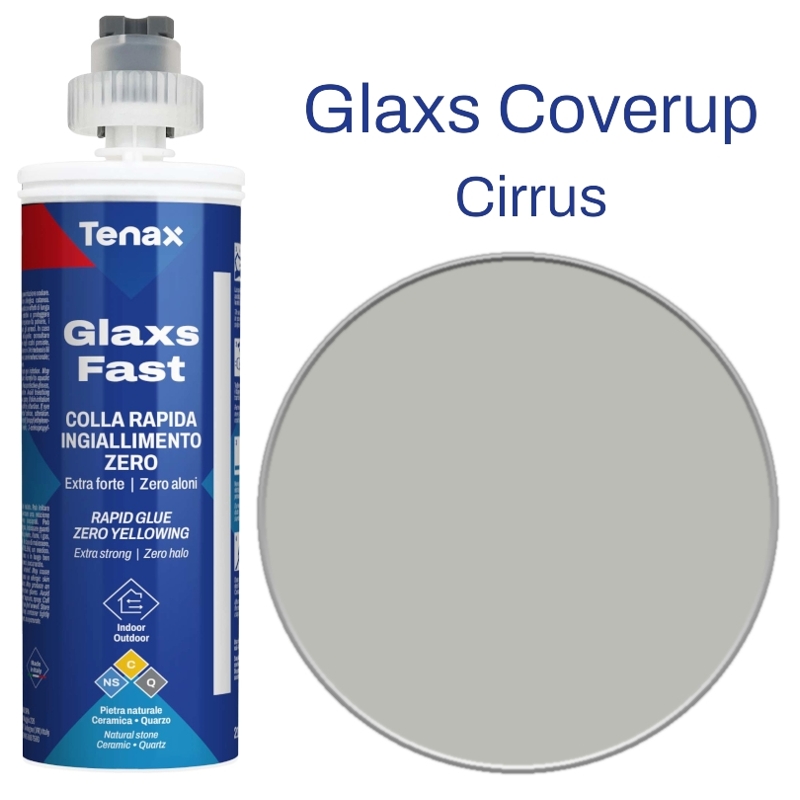 Cirrus 215 ML Glaxs Ceramic Adhesive, Cirrus Porcelain Glue Cartridge 215  ML
