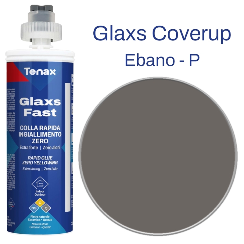 Glaxs Ebano Cartridge Adhesives to Glue Surfaces of Ceramic, Porcelain, and  Sintered Materials
