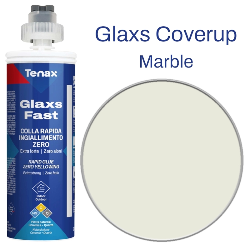 Marble Glaxs Ceramic Adhesive 215 ML, Marble 215 ML Porcelain 2:1 Glue  Cartridge