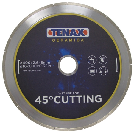 Tenax 16" 45 Degree Miter Blade