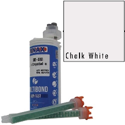 Part #GB616 Multibond Cartridge Chalk White 250 ML