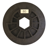 80 Grit 5" Auto Edge Snail Lock Inline Wheel