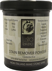 Tenax Lustro Italianoâ„¢ Stain Remover Poultice Powder 8 oz Part # LUSTROPOWD