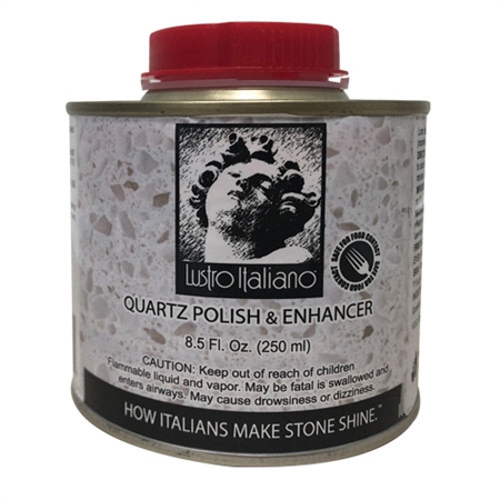 8.5 fl oz Lustro Italiano Quartz Polish and Enhancer LUSTROQUART250