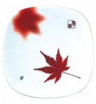 NIPPON KODO | YUME-NO-YUME (The Dream of Dreams) - INCENSE BURNER ( PLATE ) - MAPLE LEAF