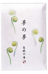 NIPPON KODO | YUME-NO-YUME (The Dream of Dreams) - Spring - FIDDLEHEAD FERN 12 sticks