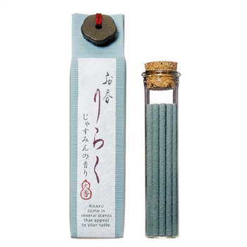 RIRAKU - Jasmine 15 sticks | Nippon Kodo, Japanese Quality Incense, Since 1575