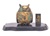 NIPPON KODO | Deco - JAPANESE INCENSE BURNER - Iron Incense burner / Owl with tray