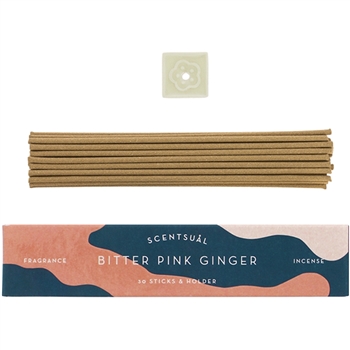 SCENTSUAL - Bitter Pink Ginger 30 sticks (case pack qty -12)