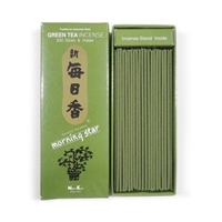 NIPPON KODO | MORNING STAR - INCENSE - GREEN TEA - 200 sticks