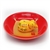 ARITA PLATE with Sleepy Cat Holder - Yellow Tiger