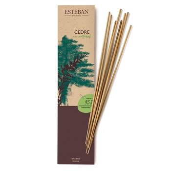 NIPPON KODO | ESTEBAN - CEDRE AU NATUREL - Bamboo Stick Incense