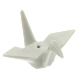 NIPPON KODO | CRANE INCENSE HOLDER - WHITE