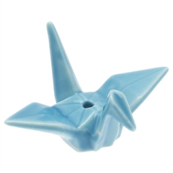 NIPPON KODO | CRANE INCENSE HOLDER - SKY BLUE