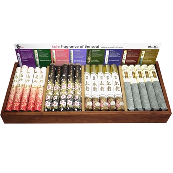 Traditional - ROLL INCENSE - 10 rolls - EIJU Aloeswood 10 rolls | NIPPON KODO WHOLESALE Japanese Quality Incense Since 1575