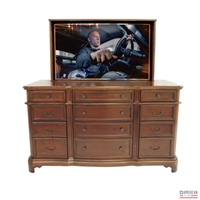 Pennsylvania Cherry Dresser TV Lift Cabinet