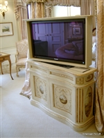 French Country Bon Air TV Lift Cabinet
