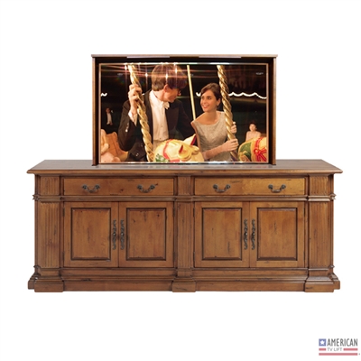 Traditional Highland Park TV Lift Cabinet