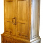 Hickory and Cypress Cabinet