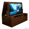 Ultra TV Lift Cabinet with Granite Top