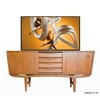 Art Deco Victor TV Lift Cabinet