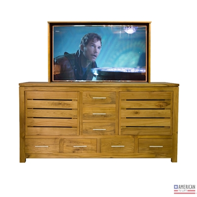 Transitional Arlington TV Lift Cabinet