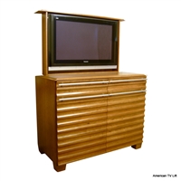 Modern Vineyard TV Lift Cabinet