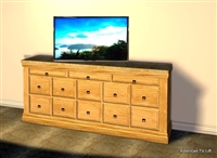 Traditional Athens Tv Lift Cabinet