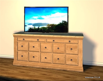Traditional Athens 2 Tv Lift Cabinet