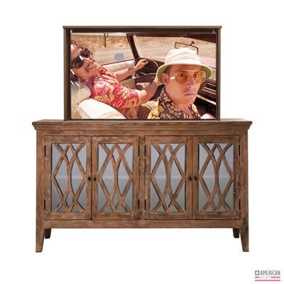 Transitional Wisconsin TV Lift Cabinet