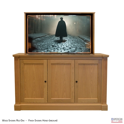 Traditional Jefferson TV-Lift Cabinet