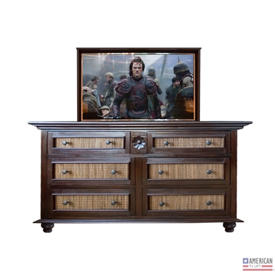 Traditional Edmond TV Lift Cabinet