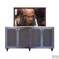 Traditional Owasso TV Lift Cabinet
