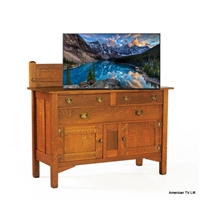 Traditional Quarters TV Lift Cabinet