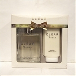Clear Women by Intercity Beauty Eau De Toilette Spray 2.82 oz 2 Piece Set