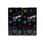 Perfumer's Workshop Samba Esprit De Parfum Spray .90 oz 2 Pack